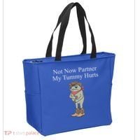 Not Now Partner My Tummy Hurts Tote Bag thumb 2