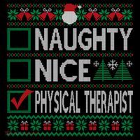 Naughty Nice Physical Therapist Christmas List Ugly Sweater Funny Gift Coffee Mug thumb 5