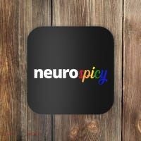 Neurospicy Neurodivergent Pride Autism Coaster thumb 0