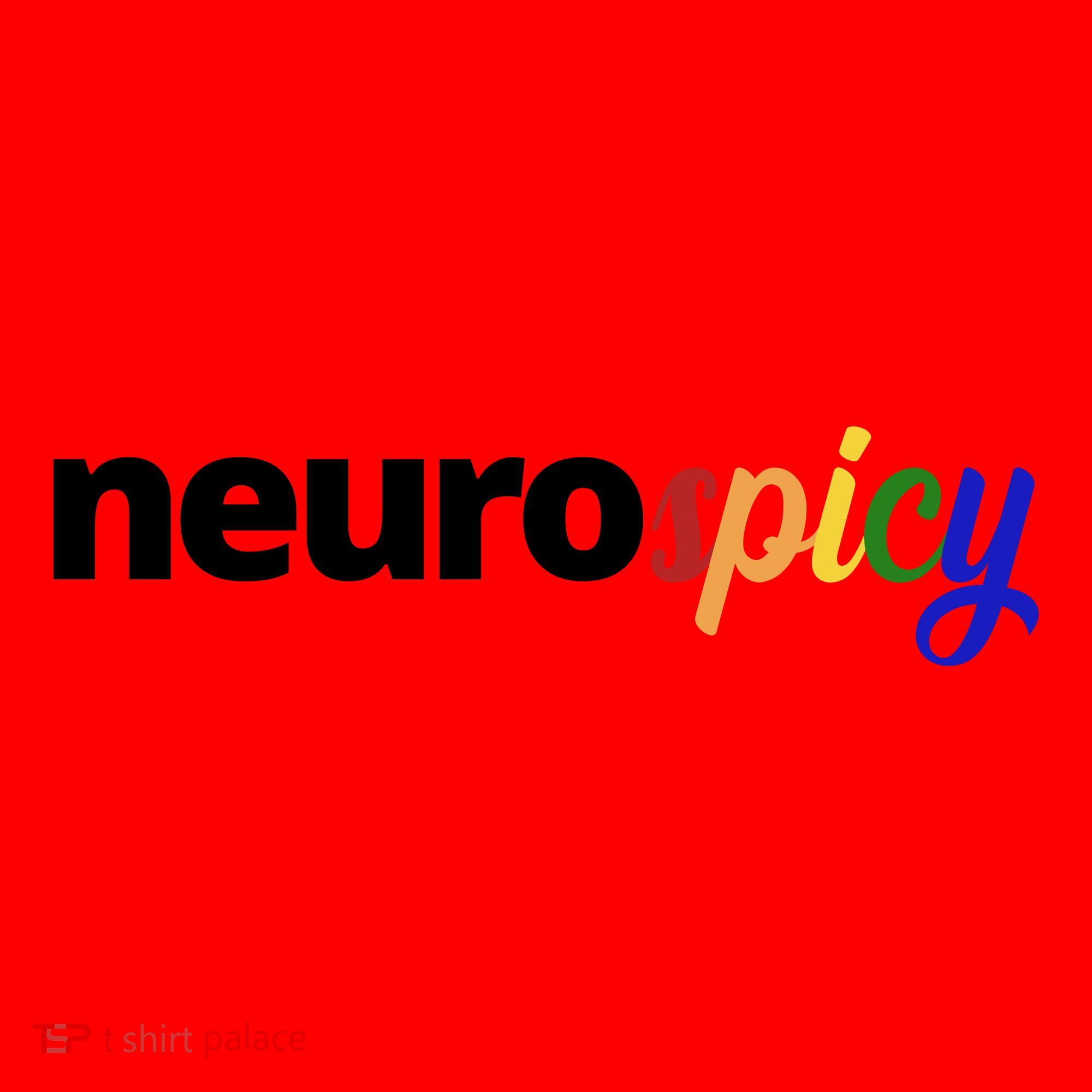 Neurospicy Neurodivergent Pride Autism Santa Hat