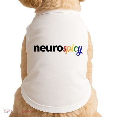 Neurospicy Neurodivergent Pride Autism Doggie Tank