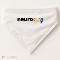 Neurospicy Neurodivergent Pride Autism USA-Made Doggie Bandana thumb 0