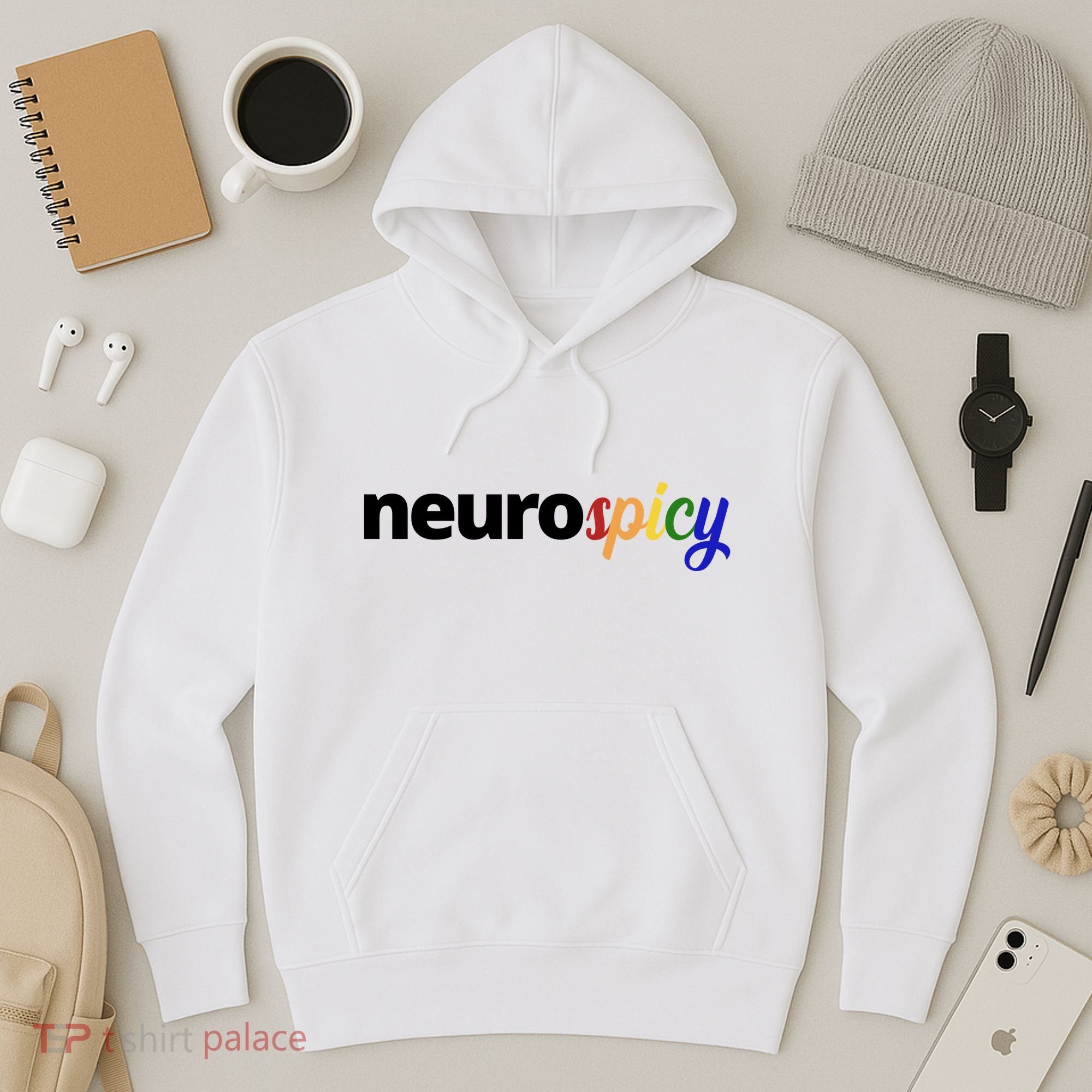 Neurospicy Neurodivergent Pride Autism Hoodie
