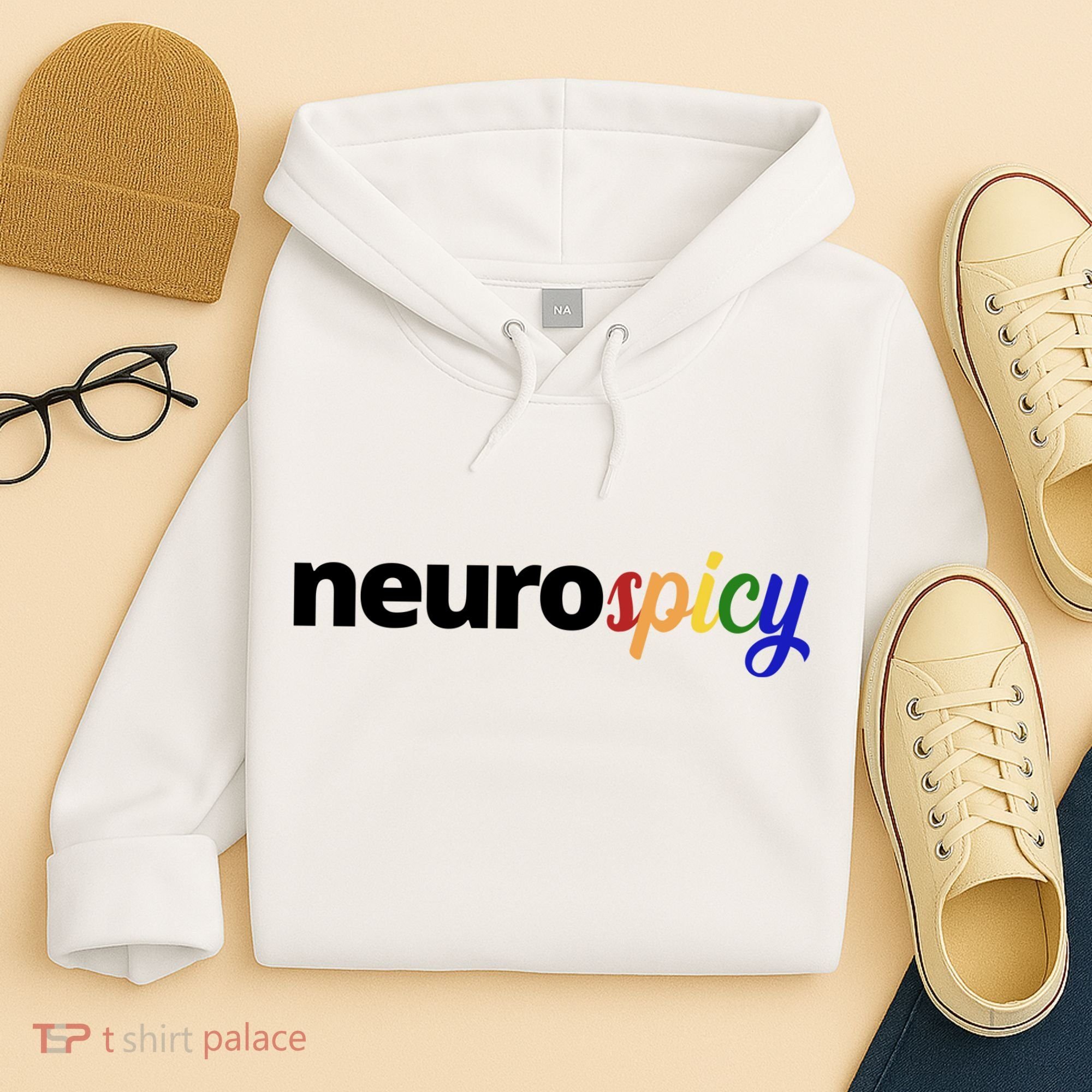 Neurospicy Neurodivergent Pride Autism Hoodie