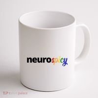 Neurospicy Neurodivergent Pride Autism Coffee Mug thumb 1