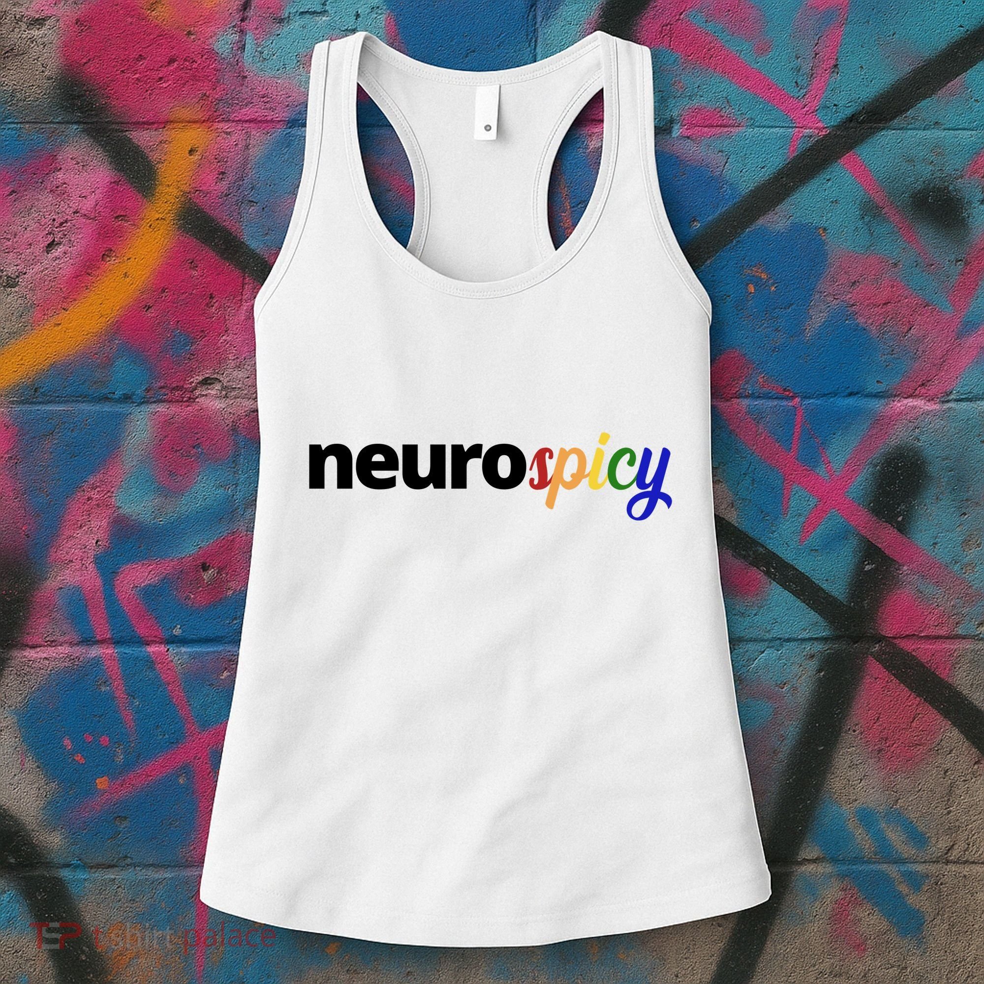 Neurospicy Neurodivergent Pride Autism Women's Tank Top