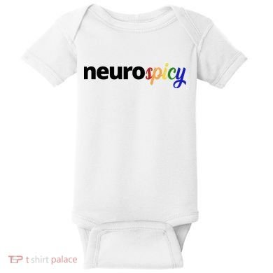 Neurospicy Neurodivergent Pride Autism Baby Bodysuit