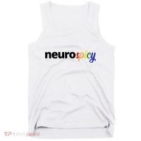 Neurospicy Neurodivergent Pride Autism Tank Top thumb 0