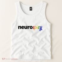 Neurospicy Neurodivergent Pride Autism Tank Top thumb 2