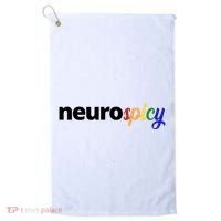 Neurospicy Neurodivergent Pride Autism Golf Towel thumb 0