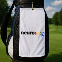 Neurospicy Neurodivergent Pride Autism Golf Towel thumb 2