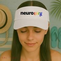 Neurospicy Neurodivergent Pride Autism Visor thumb 2