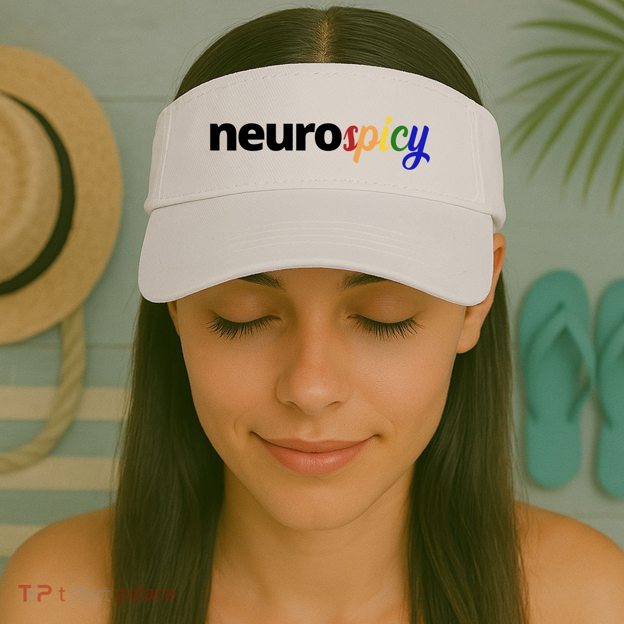 Neurospicy Neurodivergent Pride Autism Visor