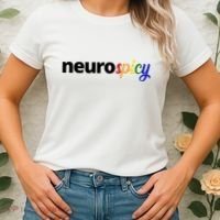 Neurospicy Neurodivergent Pride Autism Women's T-Shirt thumb 2