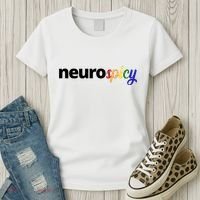 Neurospicy Neurodivergent Pride Autism Women's T-Shirt thumb 3