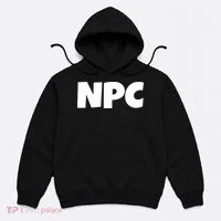 NPC Non Player Character, Funny NPC Gaming, Funny NPC Hoodie thumb 0