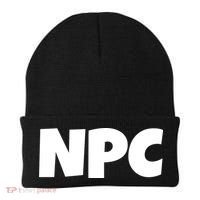 NPC Non Player Character, Funny NPC Gaming, Funny NPC Beanie thumb 0