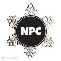 NPC Non Player Character, Funny NPC Gaming, Funny NPC Ornament thumb 0