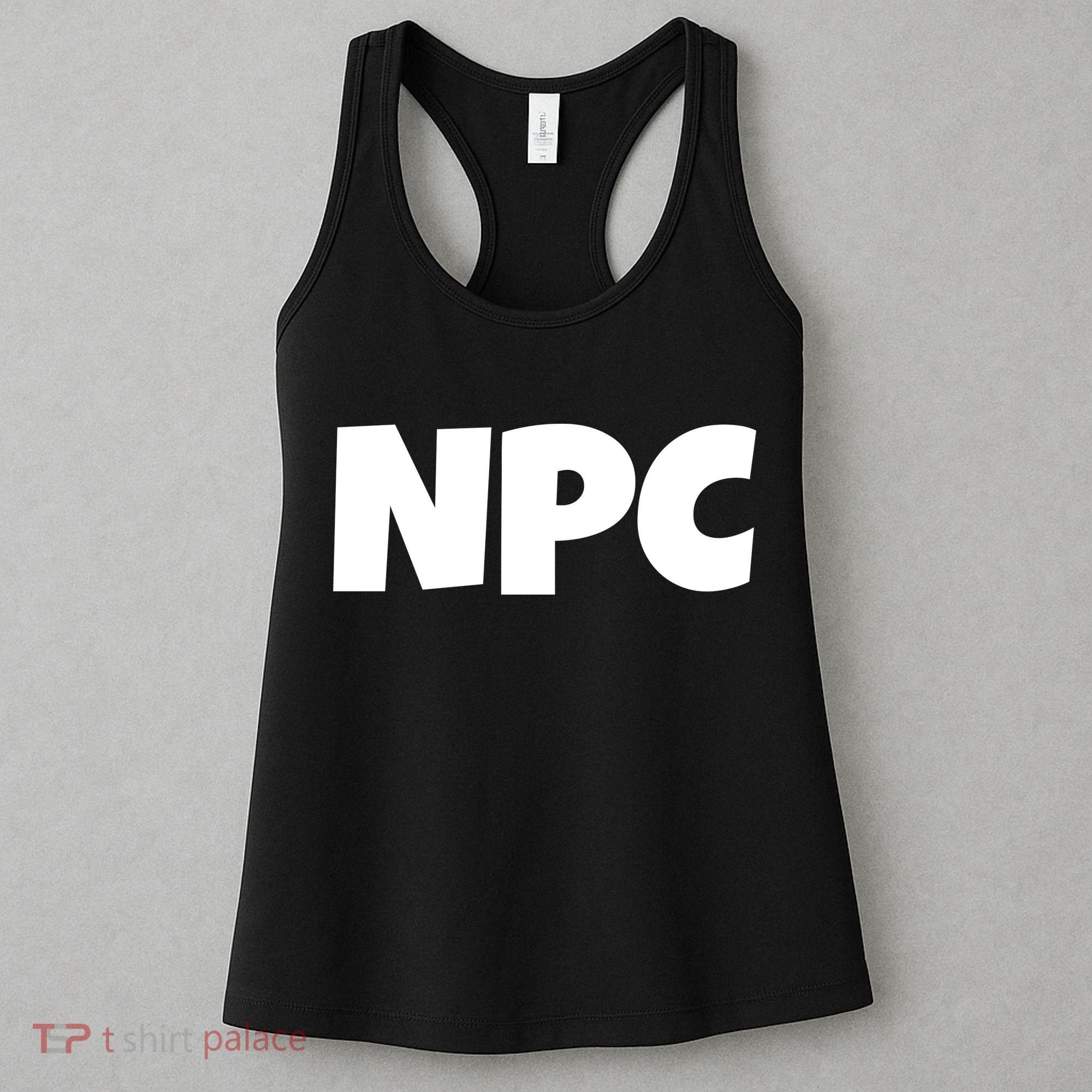NPC Non Player Character, Funny NPC Gaming, Funny NPC Women's Tank Top