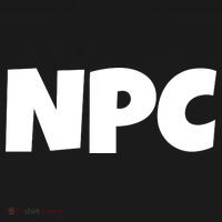 NPC Non Player Character, Funny NPC Gaming, Funny NPC Toddler Hoodie thumb 2