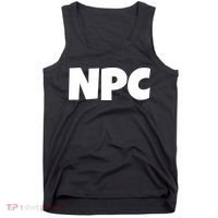 NPC Non Player Character, Funny NPC Gaming, Funny NPC Tank Top thumb 0