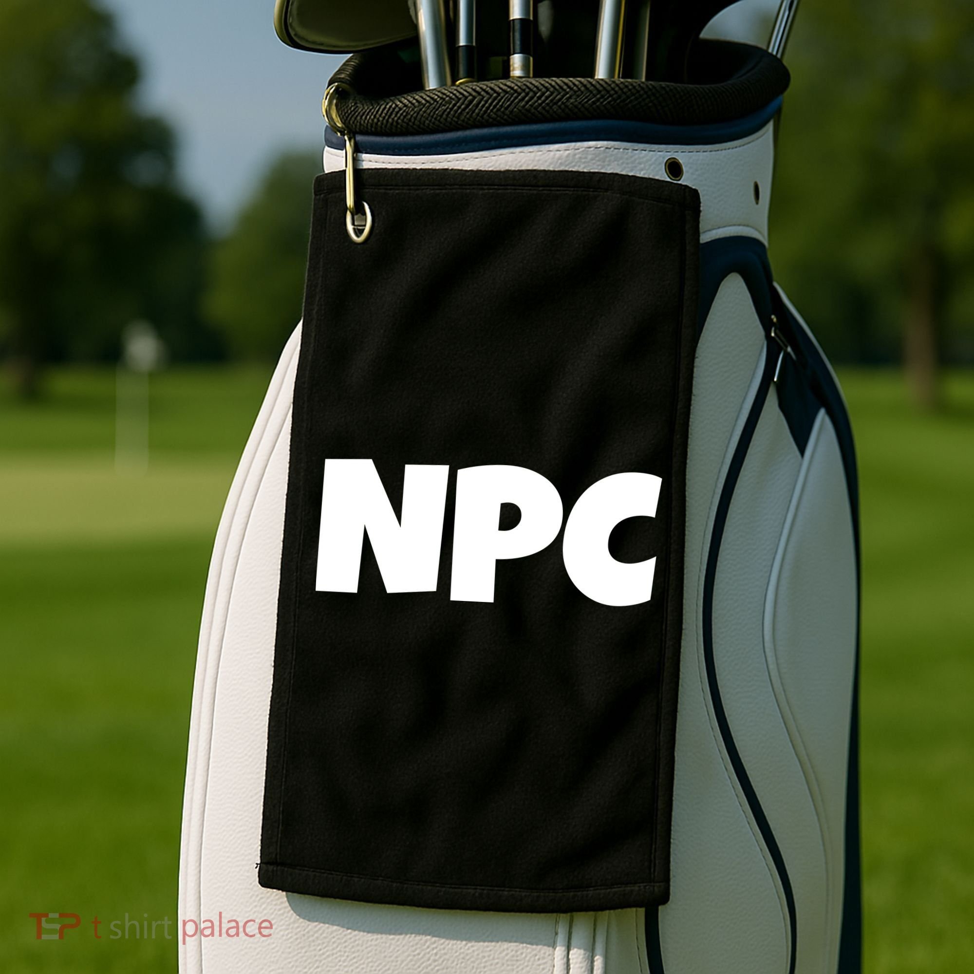 NPC Non Player Character, Funny NPC Gaming, Funny NPC Golf Towel