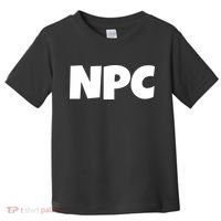 NPC Non Player Character, Funny NPC Gaming, Funny NPC Toddler T-Shirt thumb 0