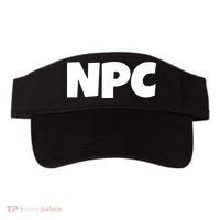NPC Non Player Character, Funny NPC Gaming, Funny NPC Visor thumb 0