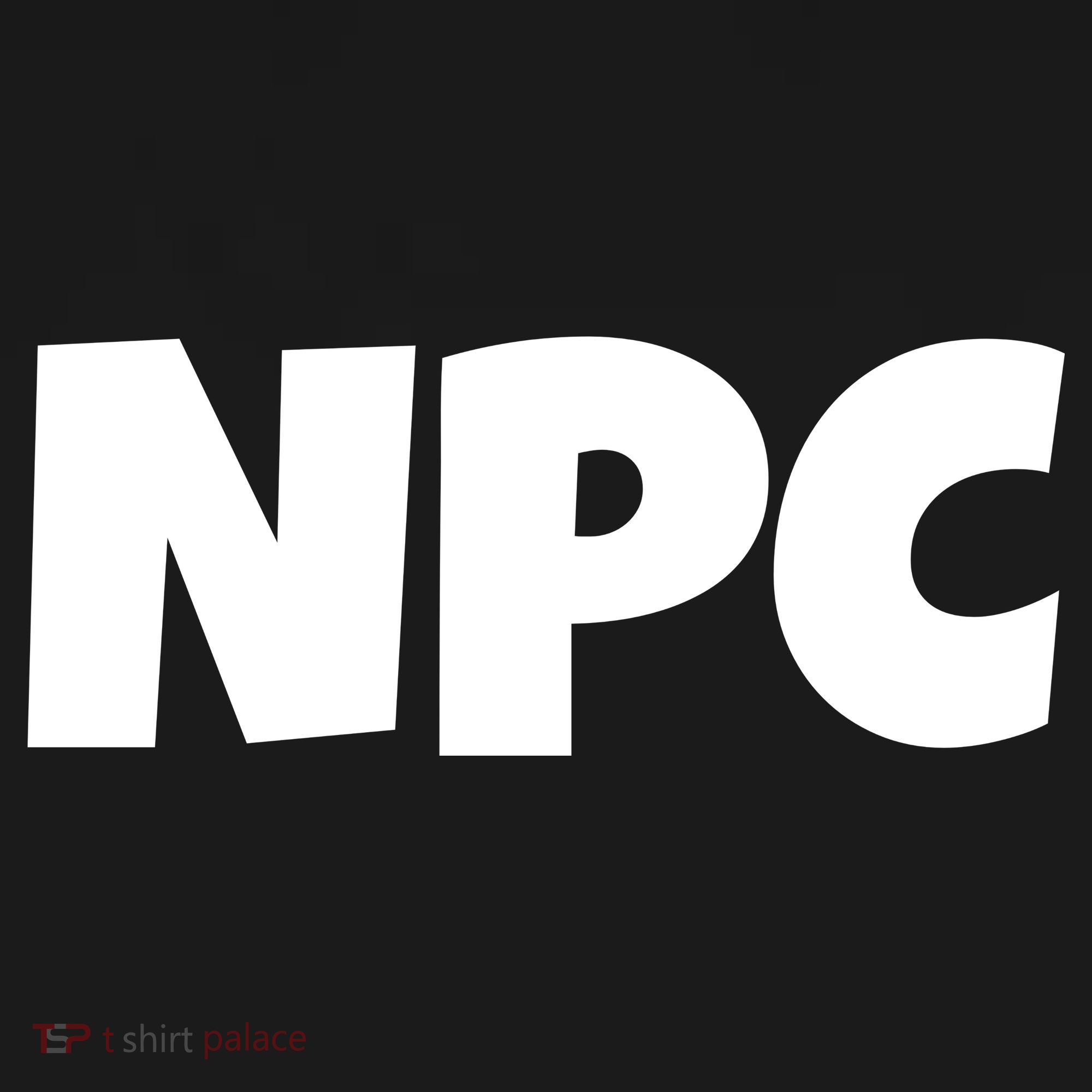 NPC Non Player Character, Funny NPC Gaming, Funny NPC Women's Long Sleeve Shirt