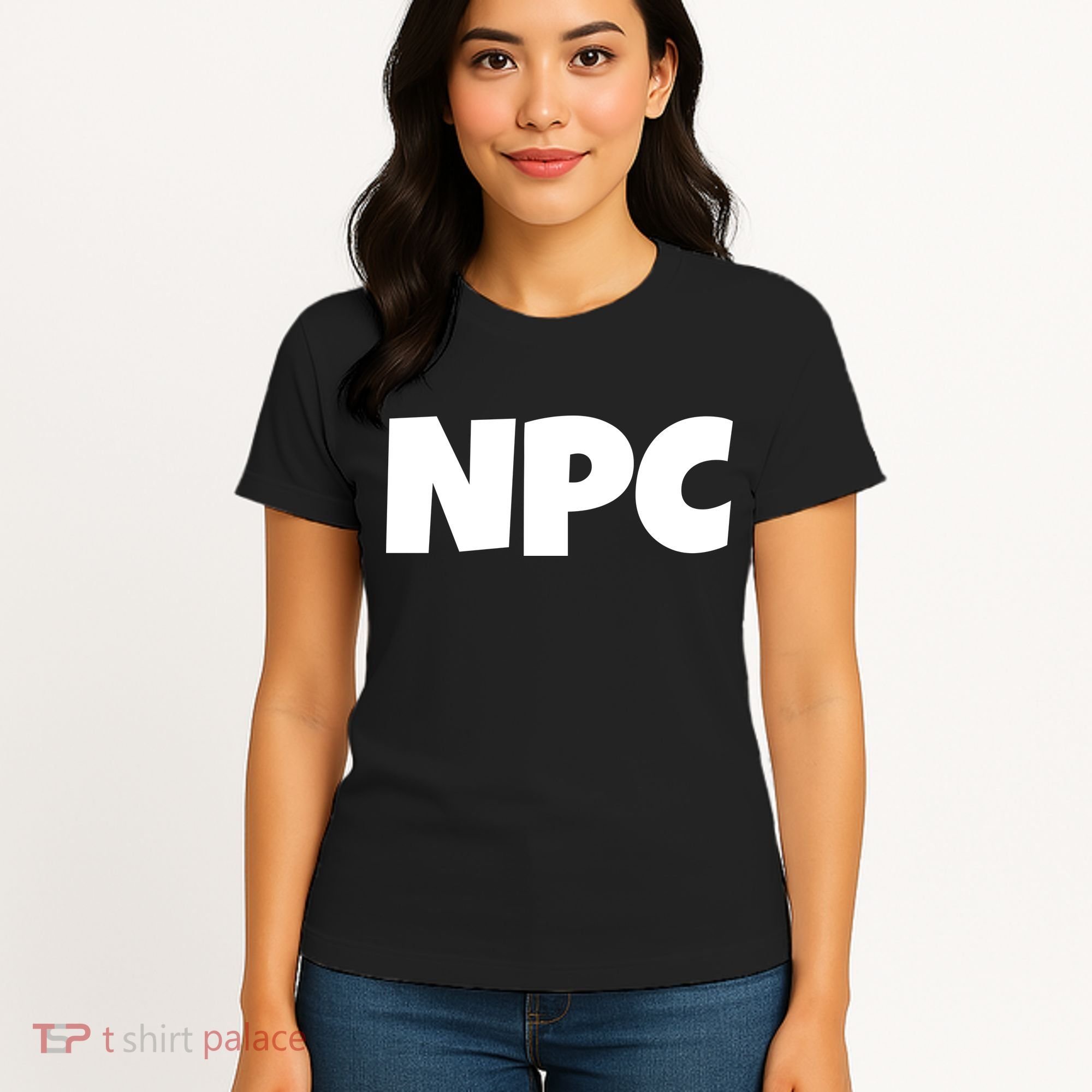 NPC Non Player Character, Funny NPC Gaming, Funny NPC Women's T-Shirt