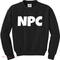 NPC Non Player Character, Funny NPC Gaming, Funny NPC Kids Sweatshirt thumb 0