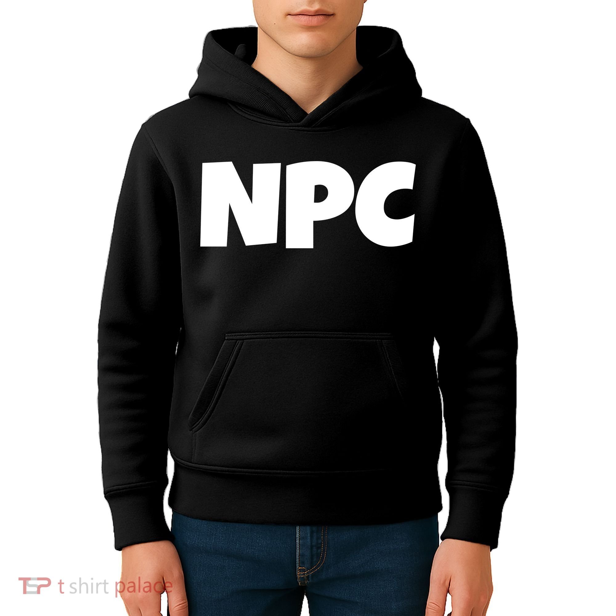 NPC Non Player Character, Funny NPC Gaming, Funny NPC Kids Hoodie