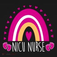 Nicu Nurse Rainbow Apron thumb 3