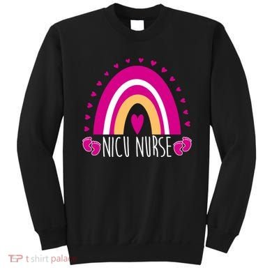 Nicu Nurse Rainbow Sweatshirt