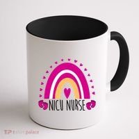 Nicu Nurse Rainbow Coffee Mug thumb 1