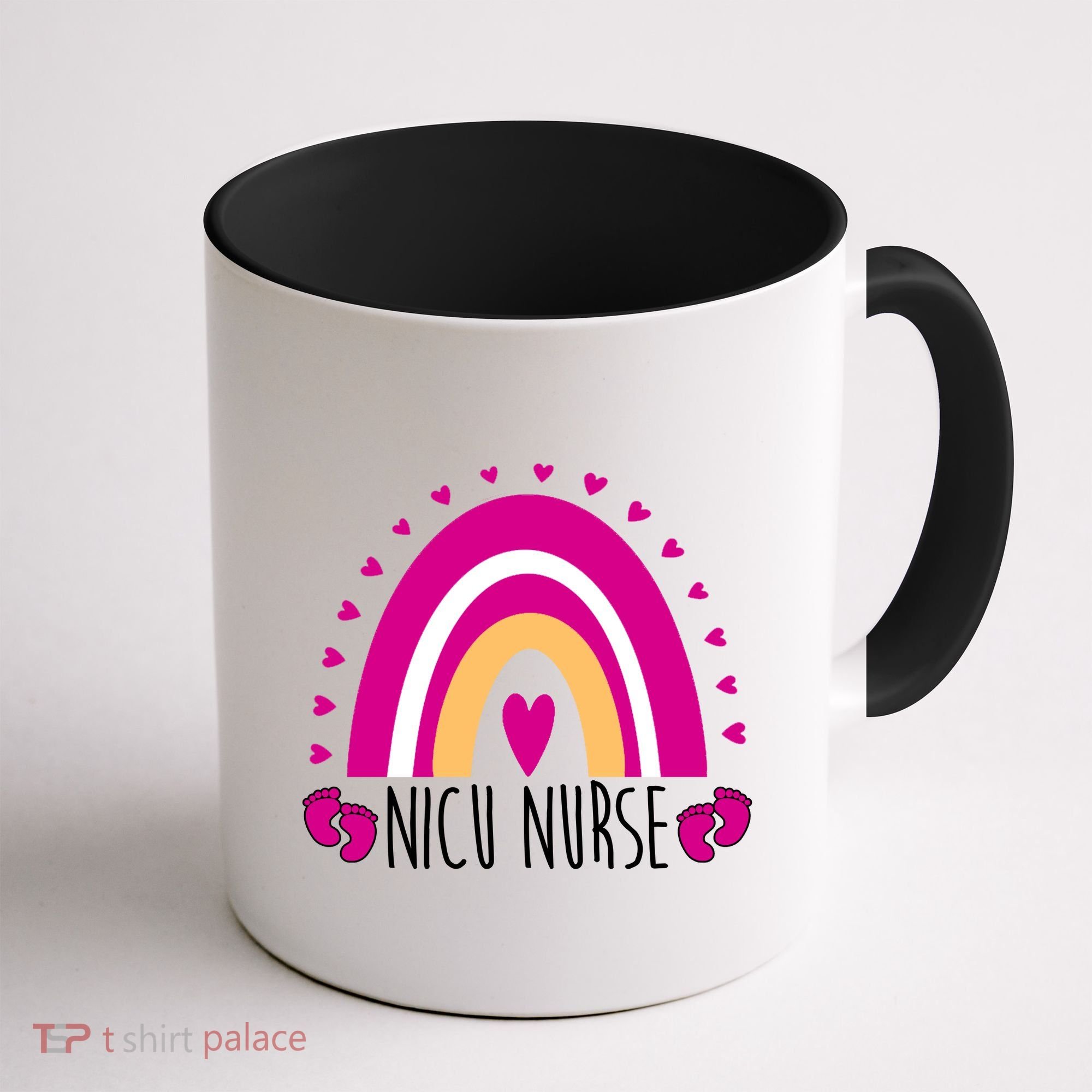 Nicu Nurse Rainbow Coffee Mug