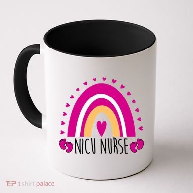 Nicu Nurse Rainbow Coffee Mug
