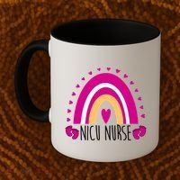 Nicu Nurse Rainbow Coffee Mug thumb 2