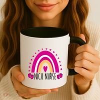 Nicu Nurse Rainbow Coffee Mug thumb 3