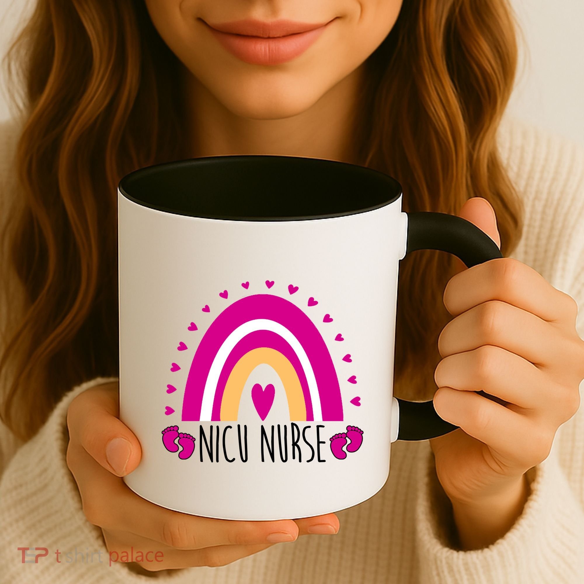 Nicu Nurse Rainbow Coffee Mug