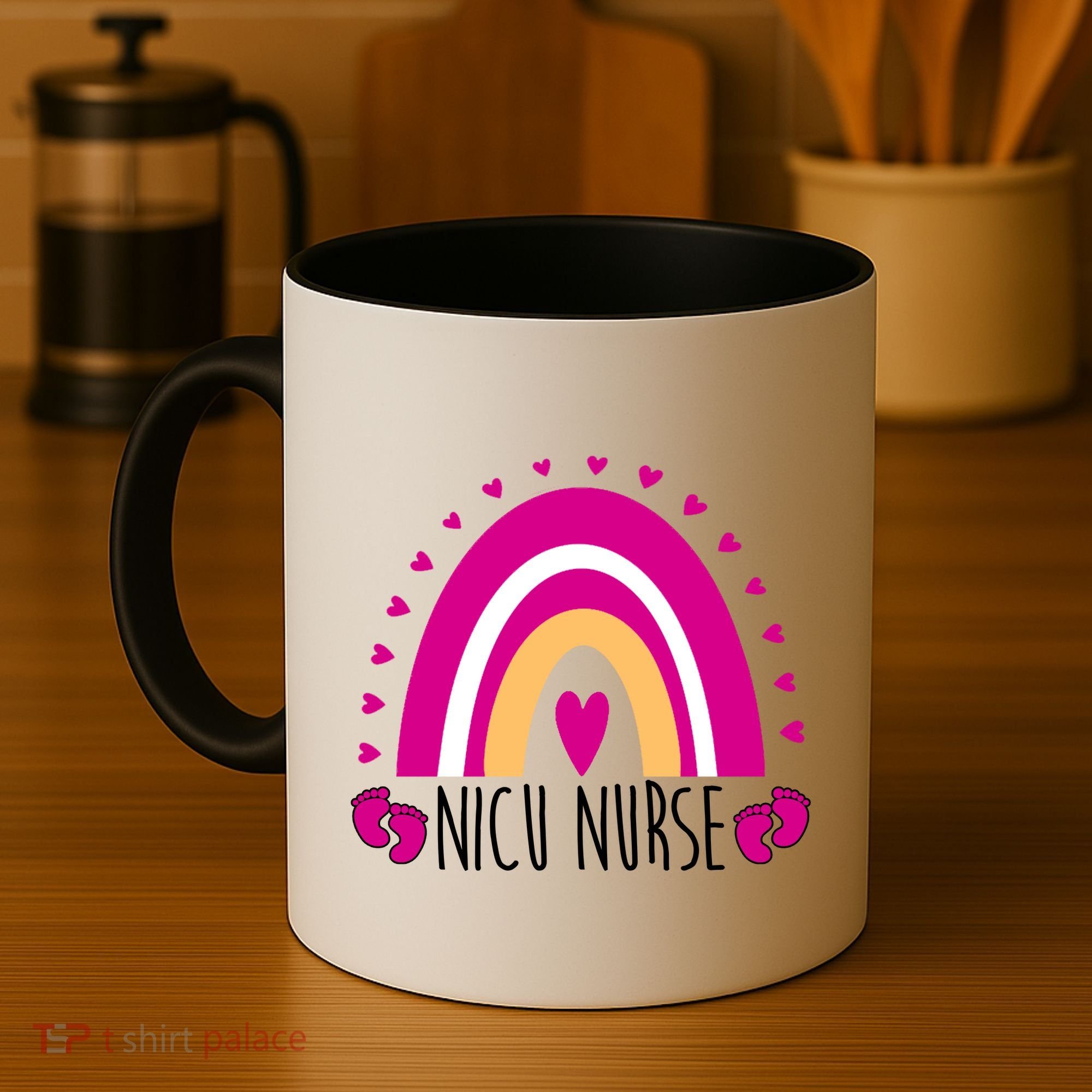 Nicu Nurse Rainbow Coffee Mug