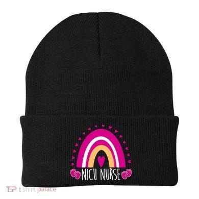 Nicu Nurse Rainbow Beanie