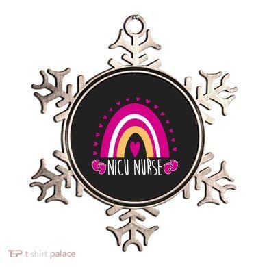 Nicu Nurse Rainbow Ornament
