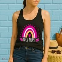 Nicu Nurse Rainbow Women's Tank Top thumb 2