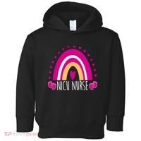 Nicu Nurse Rainbow Toddler Hoodie thumb 0