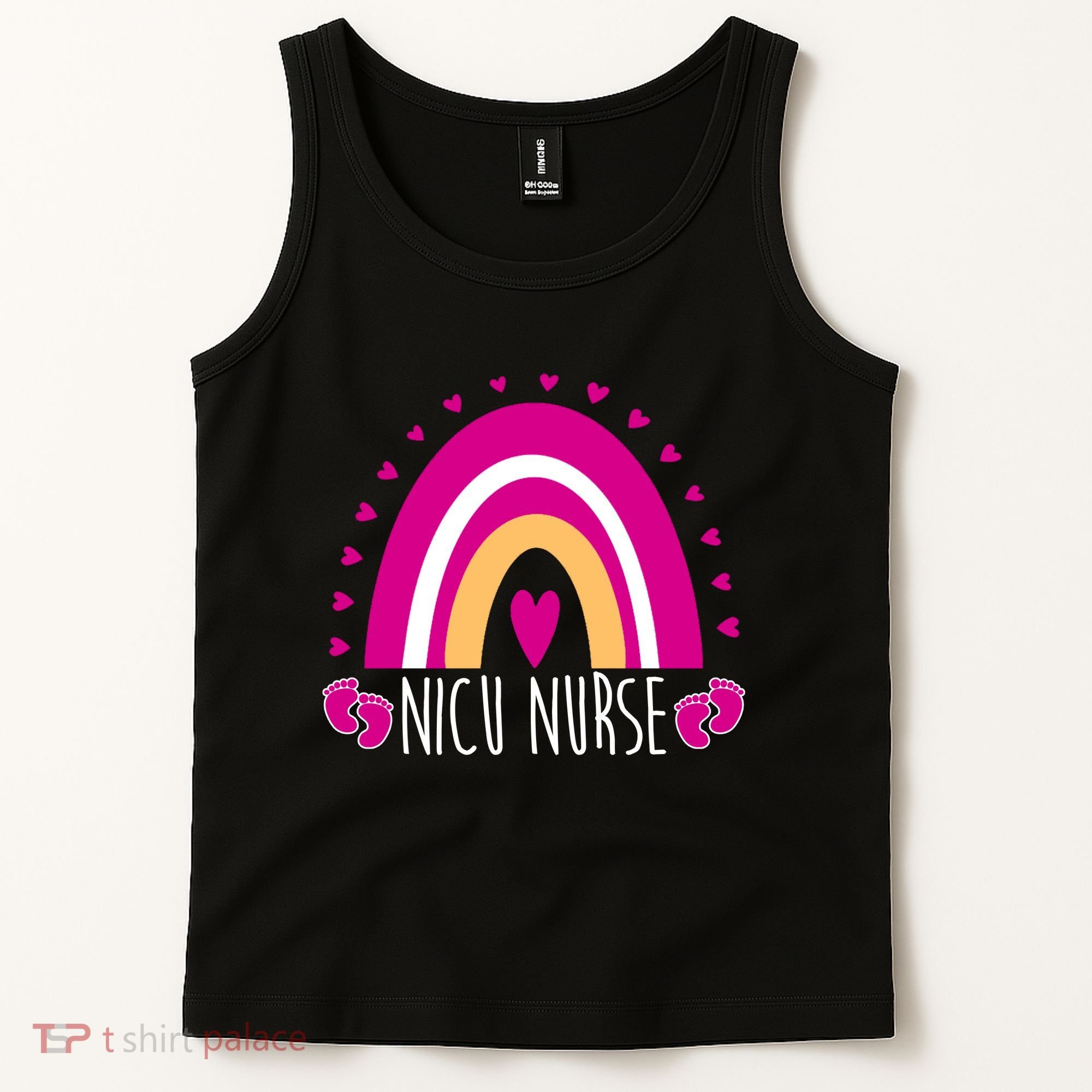 Nicu Nurse Rainbow Tank Top