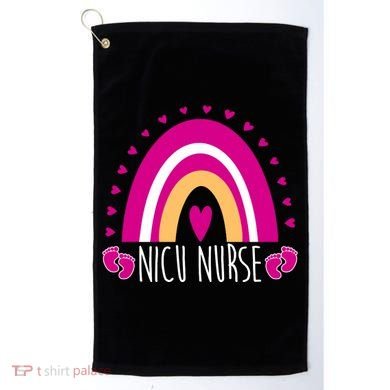 Nicu Nurse Rainbow Golf Towel