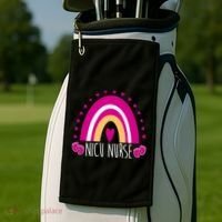 Nicu Nurse Rainbow Golf Towel thumb 2
