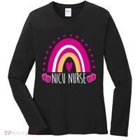 Nicu Nurse Rainbow Women's Long Sleeve Shirt thumb 0