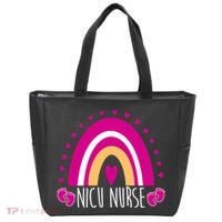 Nicu Nurse Rainbow Tote Bag thumb 0